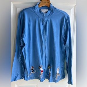 Susan Graver lightweight jacket in Xl